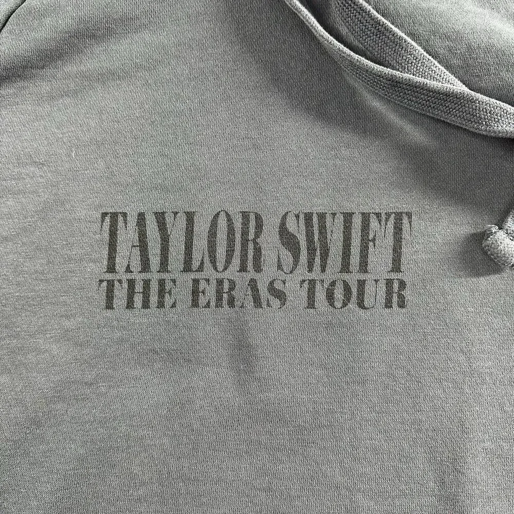 Taylor Swift Eras‎ Tour Hoodie Small 2023 Gray Offical Merch Swiftie Oversized
